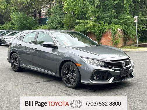 Gray 2019 Honda Civic EX