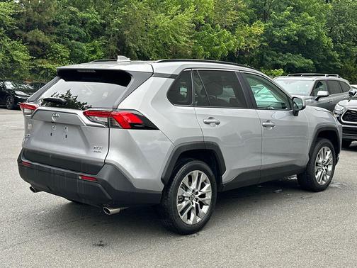 Silver Sky Metallic 2025 Toyota RAV4 XLE Premium
