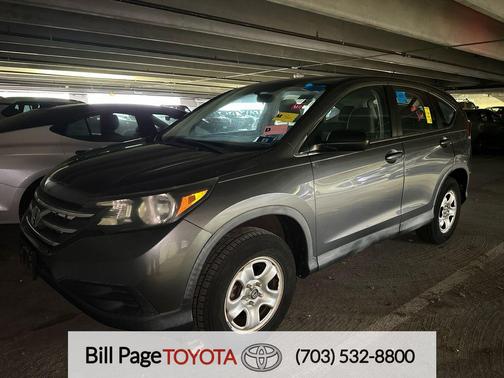 Gray 2014 Honda CR-V LX