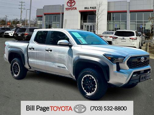 Celestial Silver Metallic 2025 Toyota Tacoma TRD Off-Road