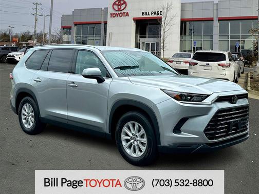 Celestial Silver Metallic 2025 Toyota Grand Highlander XLE