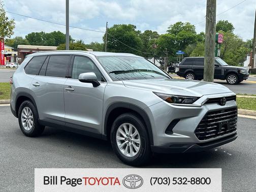 Celestial Silver Metallic 2025 Toyota Grand Highlander XLE