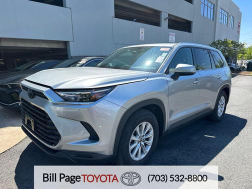 Celestial Silver Metallic 2025 Toyota Grand Highlander XLE