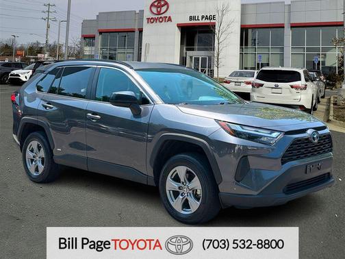 Magnetic Gray Metallic 2024 Toyota RAV4 Hybrid LE