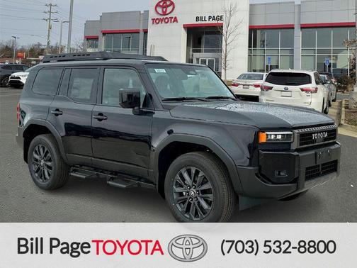 Black 2026 Toyota Land Cruiser Base SUV