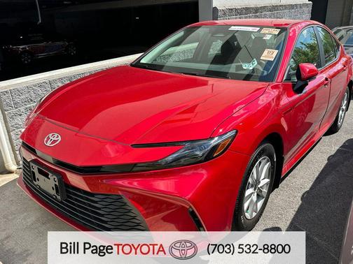 Supersonic Red 2025 Toyota Camry LE