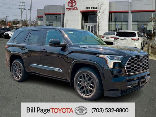 Midnight Black 2026 Toyota Sequoia Platinum