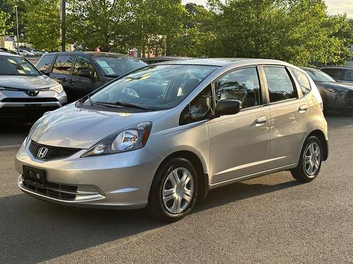 Alabaster Silver Metallic 2011 Honda Fit Base