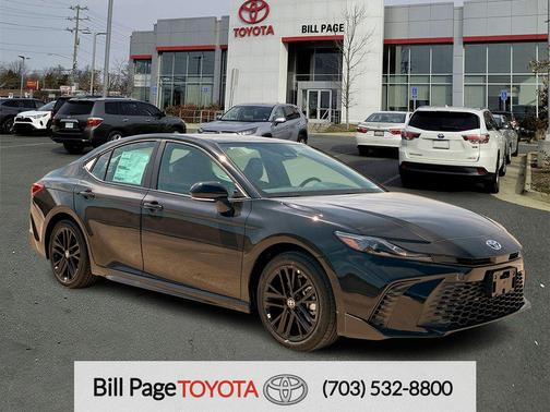 Midnight Black 2026 Toyota Camry SE