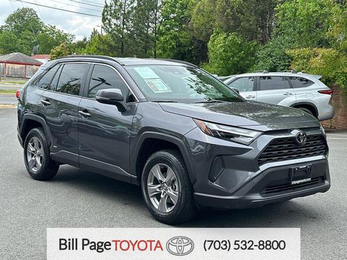 Magnetic Gray 2025 Toyota RAV4 Hybrid XLE