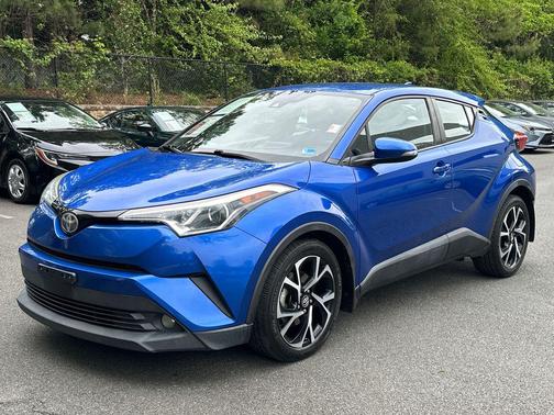Blue 2018 Toyota C-HR XLE Premium