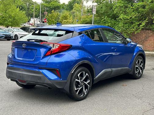 Blue 2018 Toyota C-HR XLE Premium