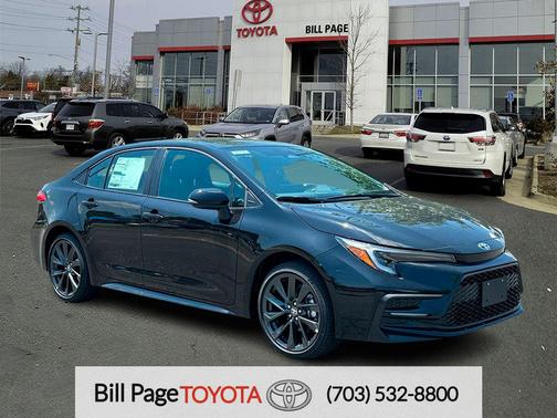 Midnight Black 2026 Toyota Corolla SE