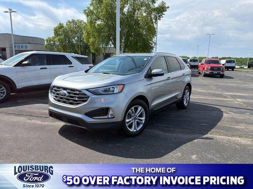 Silver Metallic 2020 Ford Edge SEL