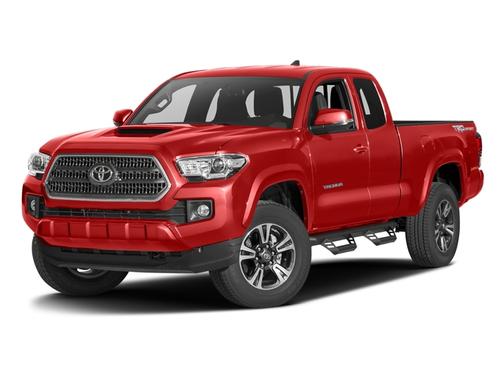 Inferno Red 2016 Toyota Tacoma TRD Sport