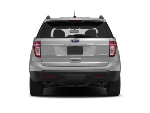 White Platinum Metallic Tri-Coat 2015 Ford Explorer Limited