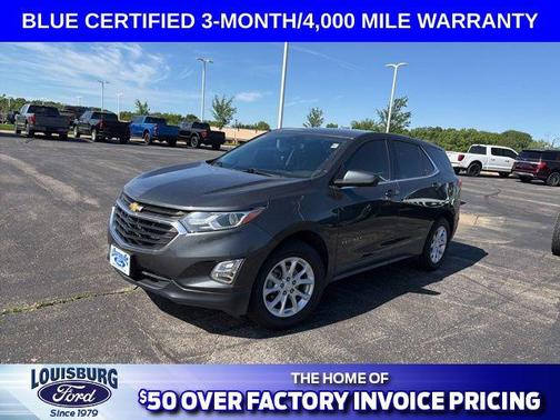 Nightfall Gray Metallic 2020 Chevrolet Equinox 1LT