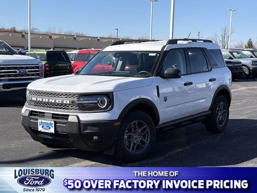 Oxford White 2025 Ford Bronco Sport Big Bend