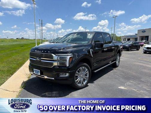 Agate Black Metallic 2026 Ford F-150 Platinum