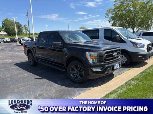 Agate Black Metallic 2023 Ford F-150 XLT