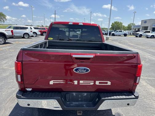 Ruby Red Metallic 2018 Ford F-150 Lariat