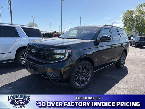 Agate Black Metallic 2025 Ford Expedition Platinum