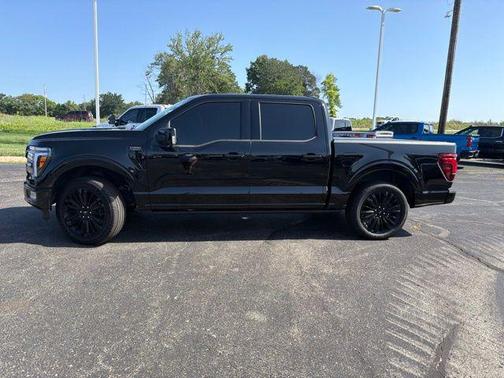 Agate Black Metallic 2025 Ford F-150 Platinum