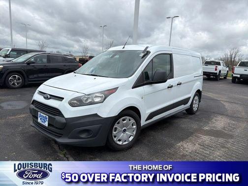 Frozen White 2017 Ford Transit Connect XL
