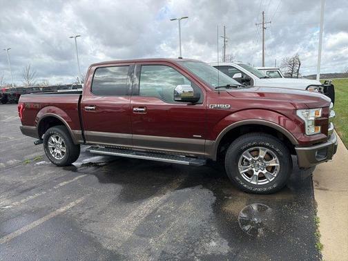 Bronze Fire Metallic 2017 Ford F-150 Lariat