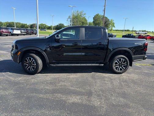 Shadow Black 2024 Ford Ranger LARIAT