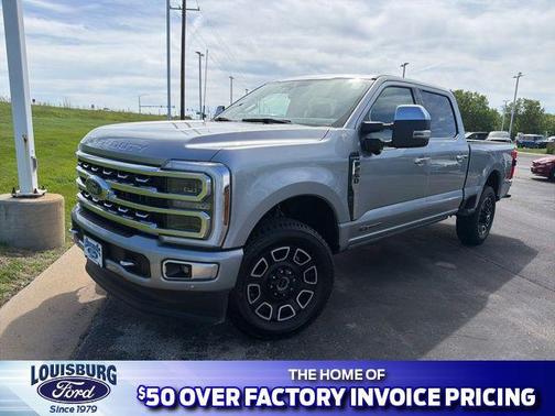 Iconic Silver Metallic 2024 Ford F-250 Platinum