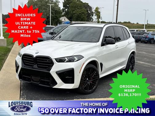 Mineral White Metallic 2024 BMW X5 M Base