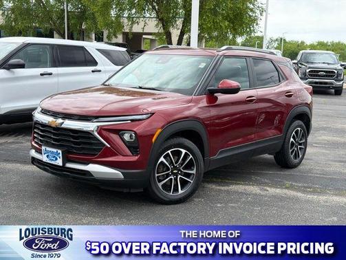 Crimson Metallic 2025 Chevrolet Trailblazer LT