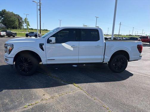 Star White Metallic Tri-Coat 2024 Ford F-150 Platinum