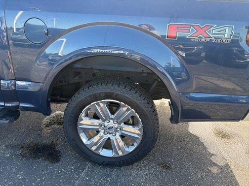 Blue 2018 Ford F-150 Lariat