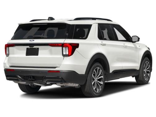 Star White Metallic Tri-Coat 2027 Ford Explorer ST-Line