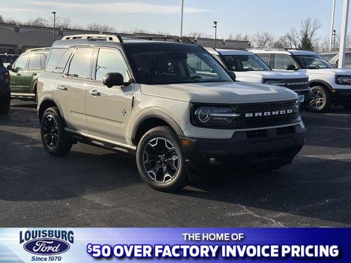 Desert Sand 2025 Ford Bronco Sport Outer Banks