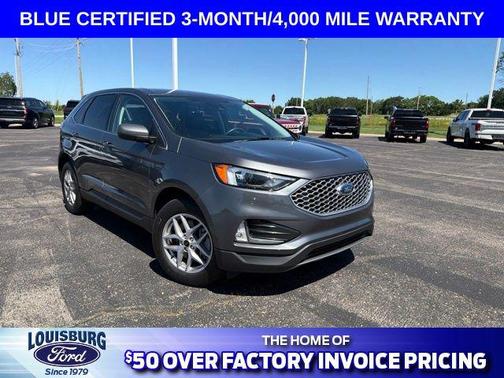 Carbonized Gray Metallic 2023 Ford Edge SEL