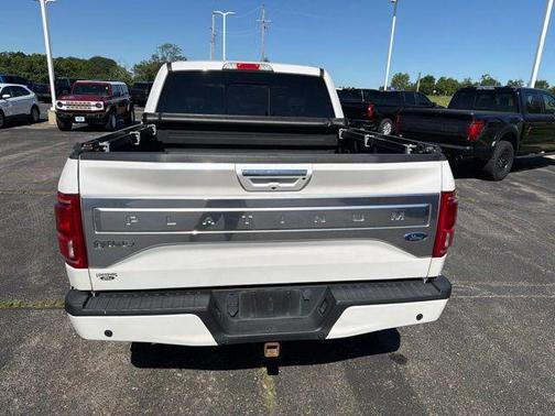White Platinum Clearcoat Metallic 2016 Ford F-150 Platinum