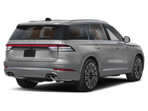 Pristine White Metallic Tri-Coat 2025 Lincoln Aviator Black Label AWD