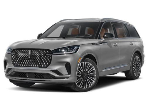 Pristine White Metallic Tri-Coat 2025 Lincoln Aviator Black Label AWD