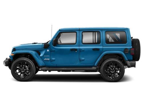 Hydro Blue Pearlcoat 2021 Jeep Wrangler Unlimited 4xe Sahara