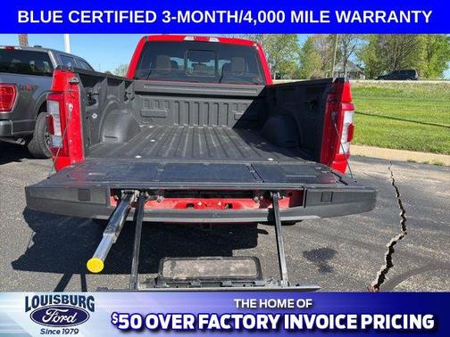 Rapid Red Metallic Tinted Clearcoat 2022 Ford F-150 Lariat