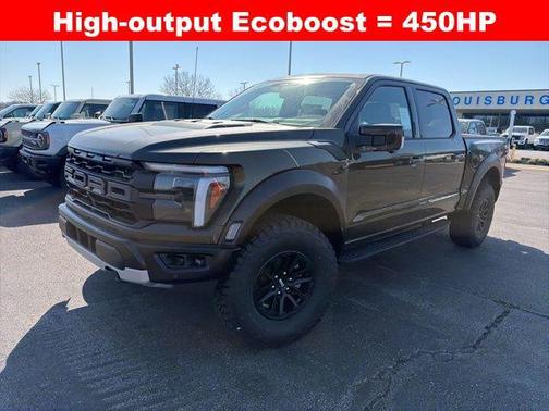 Shelter Green 2026 Ford F-150 Raptor