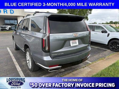 Satin Steel Metallic 2021 Cadillac Escalade Premium Luxury