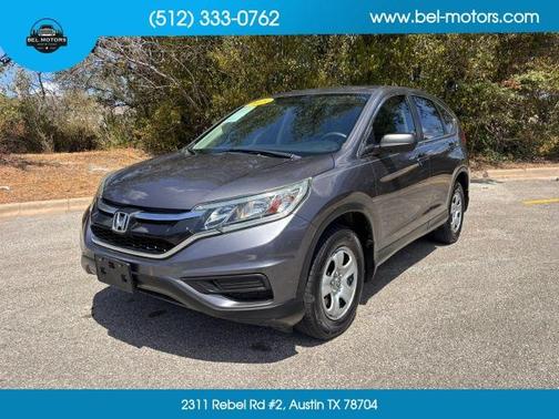 Silver 2015 Honda CR-V LX