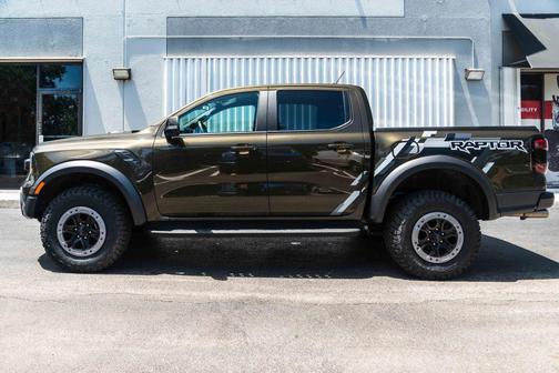 Shelter Green Metallic 2025 Ford Ranger Raptor