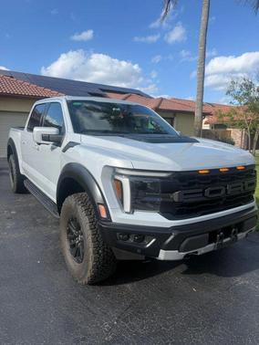 Space White Metallic 2025 Ford F-150 Raptor