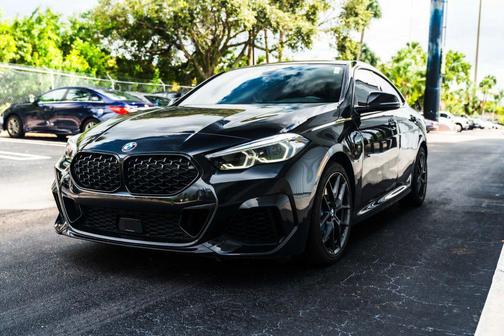Black Sapphire Metallic 2022 BMW M235 Gran Coupe i xDrive