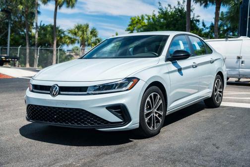 Gray 2025 Volkswagen Jetta 1.5T Sport